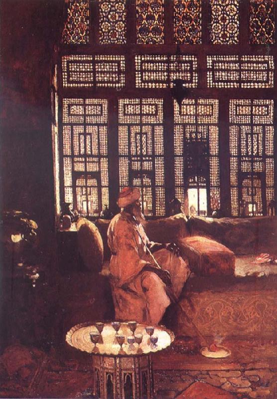 Arthur Melville Arab interior oil painting image